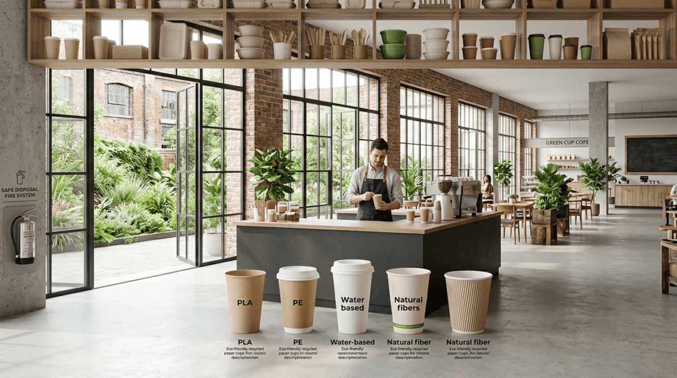 Recycled Paper Cups: Coating Types and Food Safety